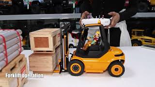 LESU 1/14 RC Linde Hydraulic Forklift  - RTR Review