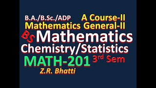 MATH-201, Lec#16, Proving Subspace