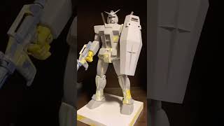 【旧キット】1/60ガンダムをアクションポーズとらせてみたらめっちゃカッコ良かった！【ガンプラ】