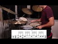 the best type of paradiddle to play grooves with quick drum lesson