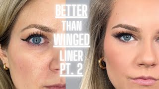 Why this HOODED Eye makeup technique is Better than Winged Eyeliner Pt.2