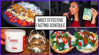 THE BEST FASTING SCHEDULE FOR FASTER WEIGHT LOSS | Eating Only Twice A Day | Rosa Charice