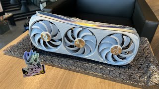 조텍 GeForce RTX 4090 AMP Extreme AIRO White Edition 박스까기