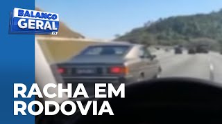 Influencer tira racha em rodovia e acerta traseira de carro com 2 crianças