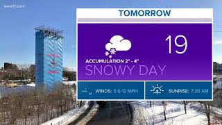Late evening weather 2-2-18