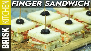 Finger Sandwiches | Delicious Breakfast Recipe