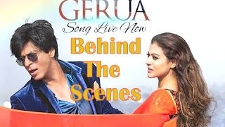 Shahrukh Khan On Behind The Scene Action Of Gerua Song