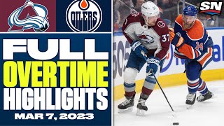 Colorado Avalanche at Edmonton Oilers | FULL Overtime Highlights - March 16, 2024