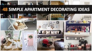 48 Simple Apartment Decorating Ideas - DecoNatic