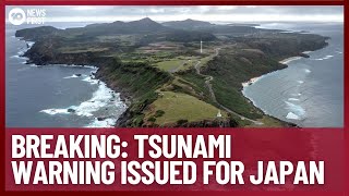 BREAKING: Tsunami Warning Issued In Japan As Earthquake Strikes Japan | 10 News First