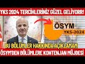 ÖSYM'den YKS 2024 Tercihlerinde önemli MÜJDELER! Bölümlerin sıralaması nasıl gelecek?