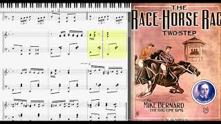 The Race Horse Rag by Mike Bernard (1911, Ragtime piano)