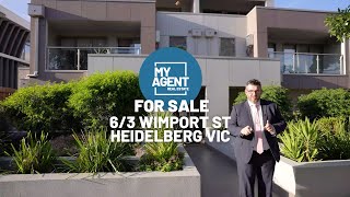 For Sale | Property Tour: 6/3 Wimport St, Heidelberg VIC