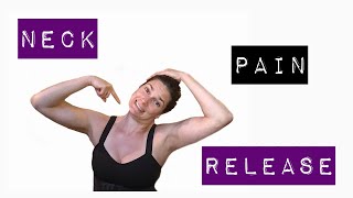 5 Minutes How to Release Pain at the Neck / Theracane Exercises / Neck Pain Exercises with Mel