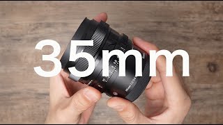 【不用健身的鏡頭】SIGMA 35mm f2 DG DN for SONY 開箱