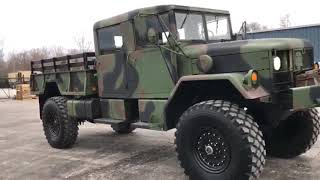 SOLD!!! M35A2 DEUCE \u0026 HALF 4 DOOR 4X4 MILITARY TRUCK