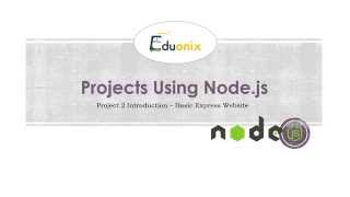 [nodejs Tutorial] Learn Nodejs by building 10 projects 4