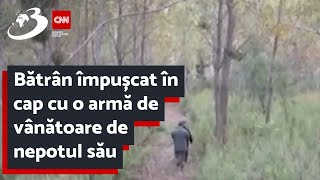 Bătrân împușcat în cap cu o armă de vânătoare de nepotul său