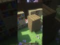 Minecraft: Secret Chiseled Bookshelf Door 📚 #shorts