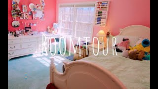 VLOG04-Roomtour参观我的房间/美式复古少女卧室♡