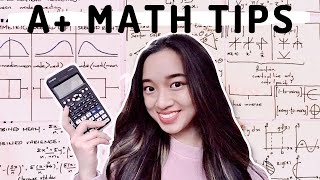 STUDY TIPS: How to score A+ for Maths (even with no talent) | A Levels & SPM