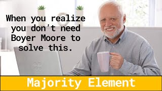 Majority Element | Solution Explained | InterviewBit Greedy Algorithm Questions