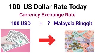 Malaysia Currency | How Much 100 us Dollar Rate in Malaysia Ringgit | 100 dollar in malaysia Ringgit