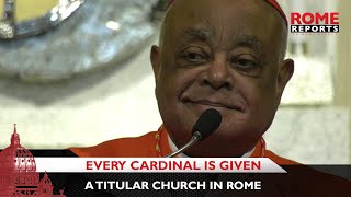 Card. Wilton Gregory of Washington, D.C., takes possession of titular church in Rome