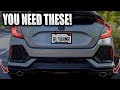 Rally Armor Mud Flaps INSTALL! - 2017-2021 Honda Civic Hatchback LX/EX (Non-Sport)