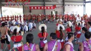 2013玉里鎮下德武豐年祭 下午暖身操