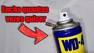 Economize dinheiro criando sua própria lata de spray recarregável !!