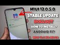 OFFICIAL INDIA - MIUI 12.0.5.0 Third Stable Update Rolling Out For Redmi Note 7 Pro | Install Now