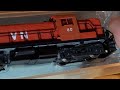 Will it run? Vintage VN N scale Alco RS 3.