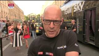 Sir Dave Brailsford: 2016 Tour de France \