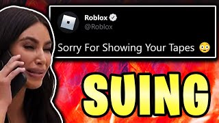 Roblox being SUED by KIM KARDASHIAN! (kim kardashian vs Roblox)