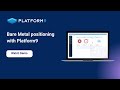 Bare Metal provisioning with Platform9: Demo