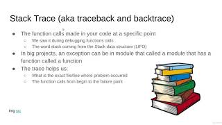 Stack Trace [Mastering 4 critical SKILLS using Python]