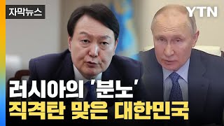 [자막뉴스] "한국은 이미 러시아의 분노와 적대감을 온몸으로 맞고 있다" / YTN