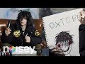 Matt Ox Draws His Self-Portrait