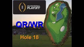 H18M Golf Clash College Football Playoffs 2025 Hole 18 Master FTP 2 Close Looks