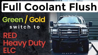 7.3 Powerstroke — Full Coolant System Flush (Gooch Procedure)