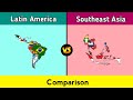 Latin America vs Southeast Asia | Southeast Asia vs Latin America | Comparison | Latin | Legit Data