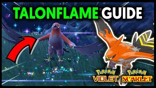 HOW TO GET TALONFLAME ON POKEMON SCARLET AND VIOLET