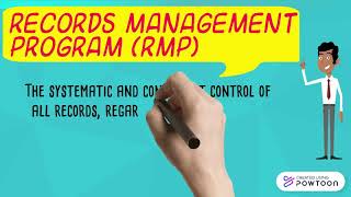 ASM501- INTRODUCTION TO RECORDS MANAGEMENT