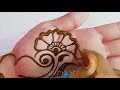 आसान से दिवाली मेहंदी लगाए झट पट से easy arabic mehndi design for beginners step by step 2021