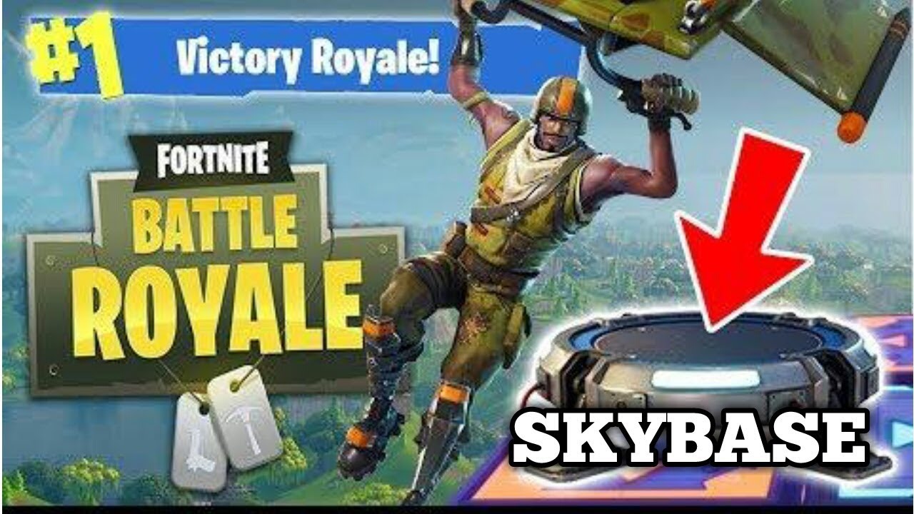 Fortnite Skybase Win Youtube