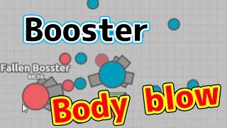 【diep.io~ディエピオ~】Boosterで体当たり★Body blow　nijipapa games★無言プレイ