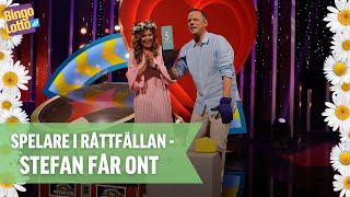 Spelare i råttfällan - Stefan får ont! - BingoLottos Midsommarbingo