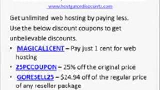 HostGator Discount - 99% OFF + $550 Bonus FREE - Using Hostgator Coupon