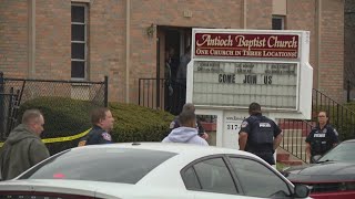 1 dead, 1 critical after shooting outside of church on Indy's north side during funeral service